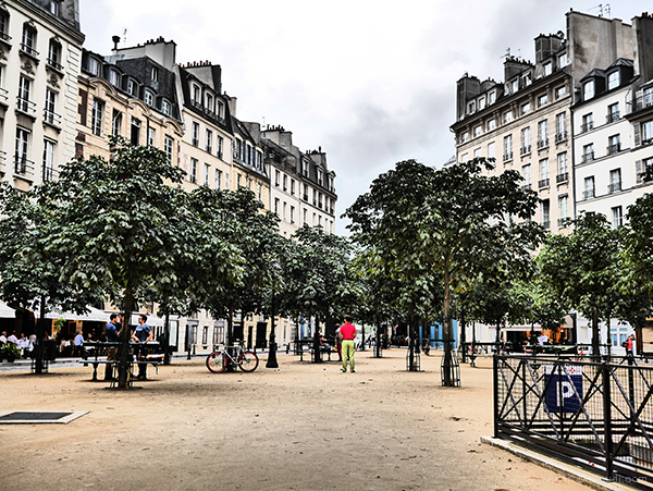 Apéro Place Dauphine : pas de pluie et de bien jolis sourires