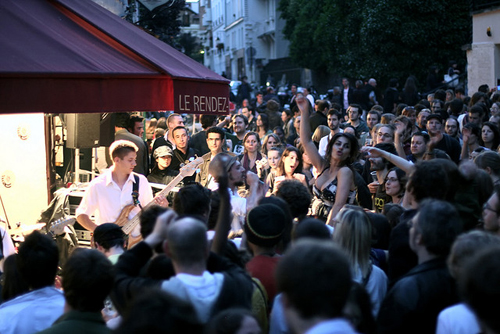 Top bar pour la fête de la musique 2016 à Paris