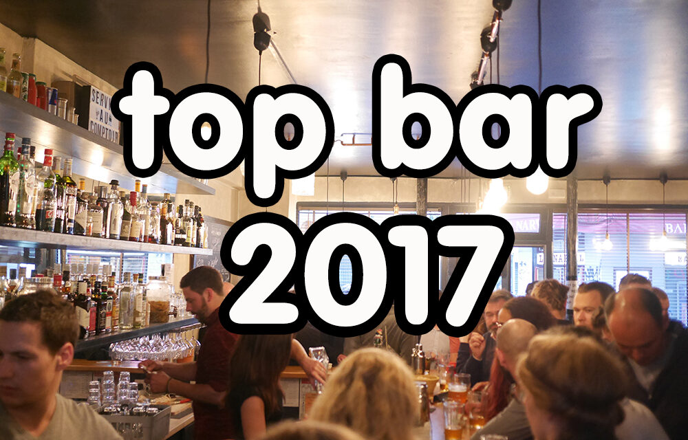 Le top bar de l’Apéro du Jeudi 2017
