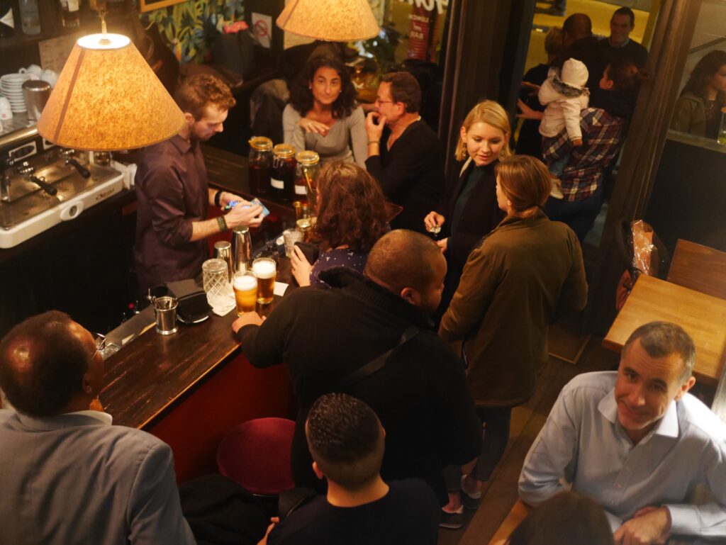 apéro au bar Hôme Paris