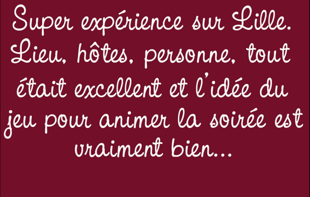 avis apero du jeudi