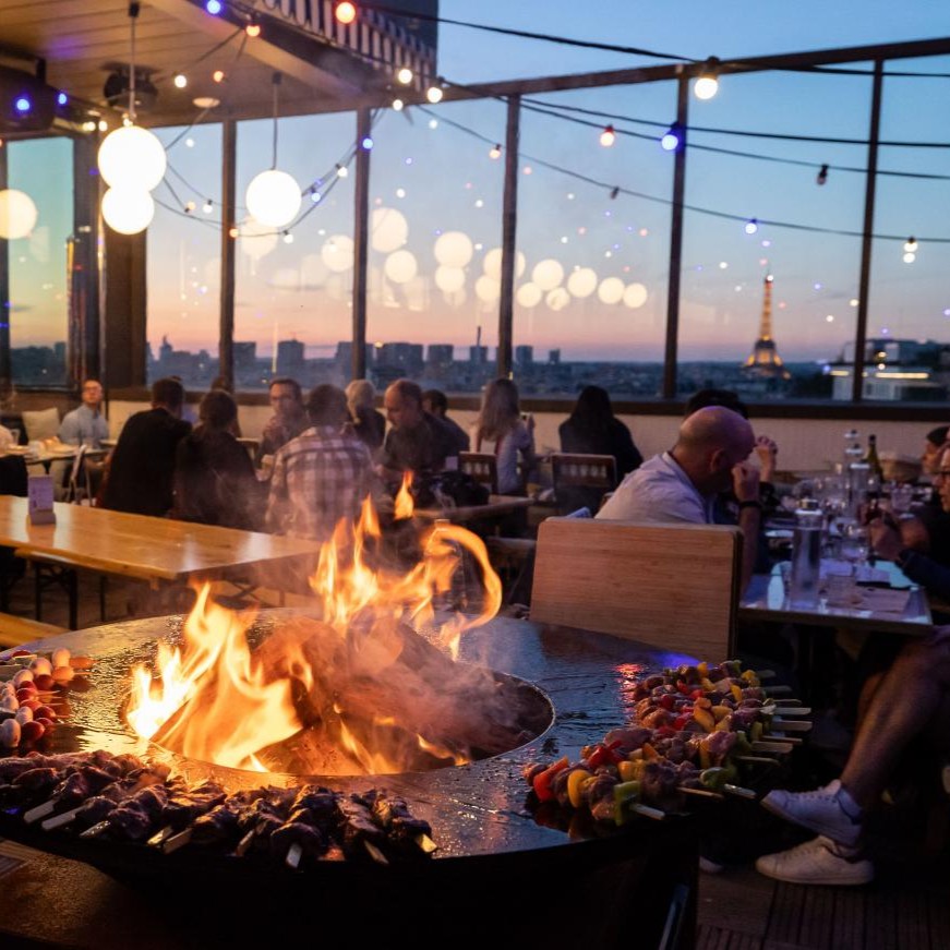 rooftop french kiss eklo paris